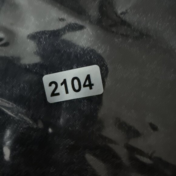 Juicy Couture Simple V-Neck Pullover Womens M Sweater Long Sleeve Heather Gray - Picture 9 of 9